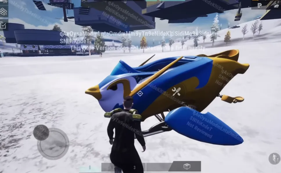 Penguin Snowmobile