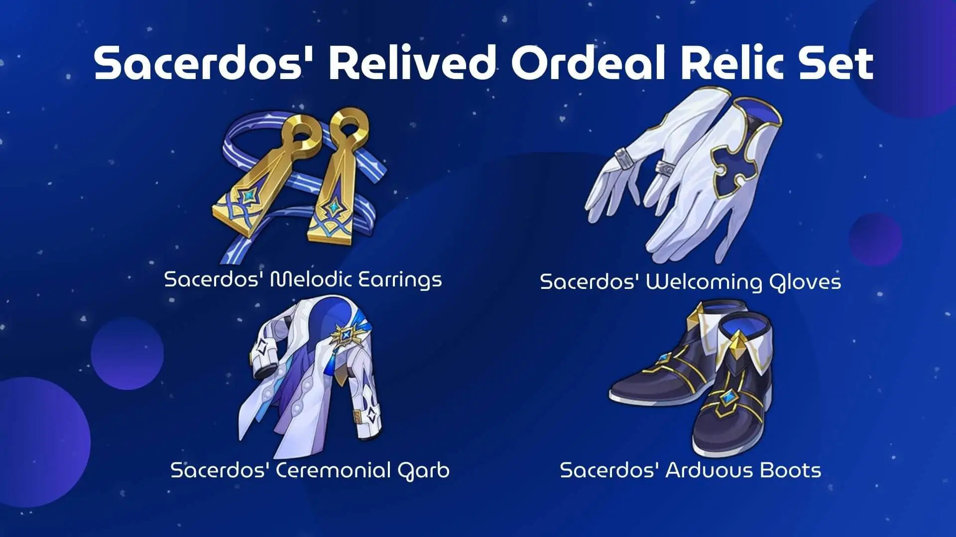 Sacredos’ Relieved Ordeal