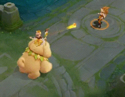 Normal Attack at long range