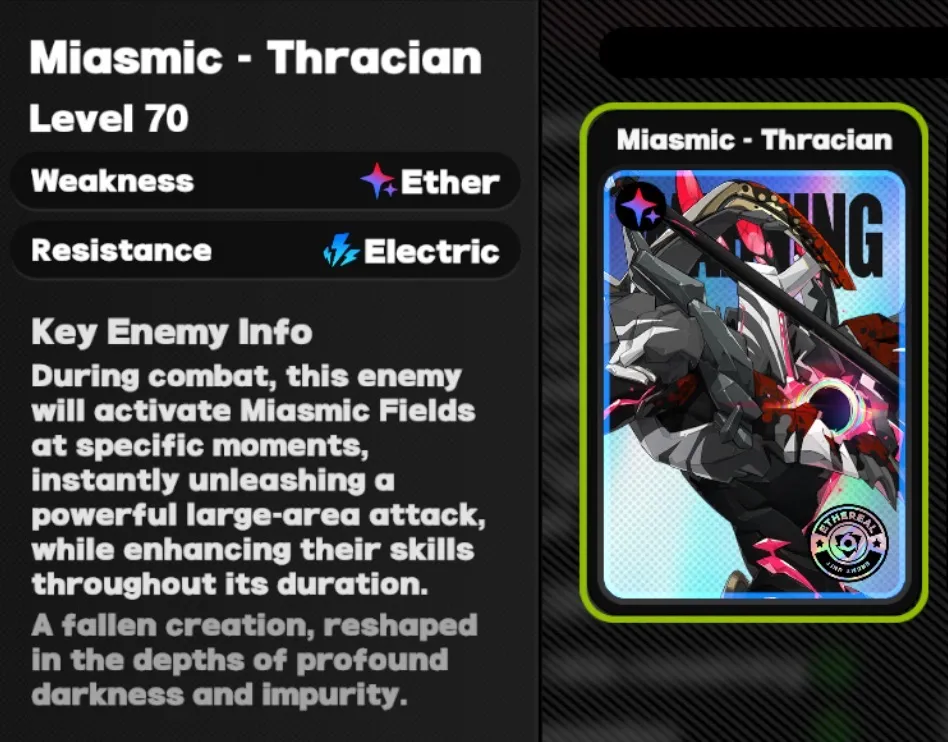 Miasmic Thracian