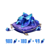 980 Opals + 229 Bonus | Crystal of Atlan (Asia)