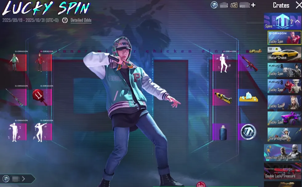 luck spin