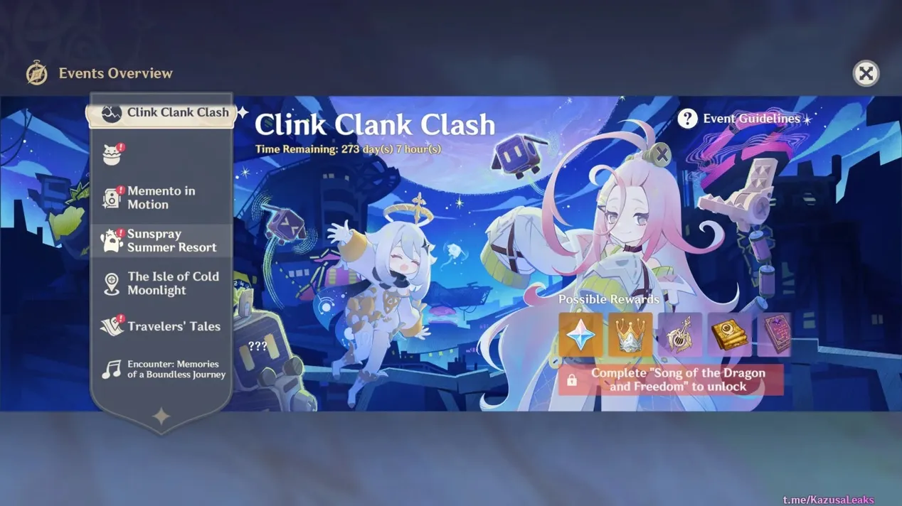 Clink Clank Clash