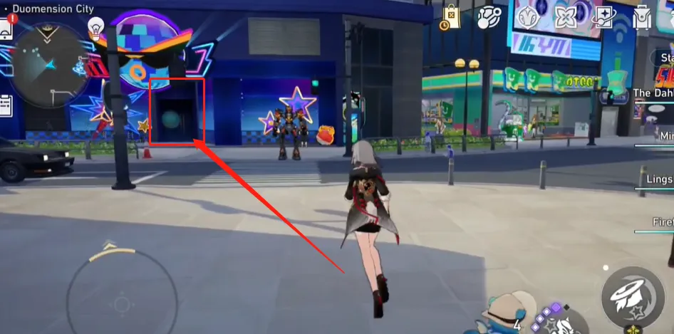 Walk to this doorway.