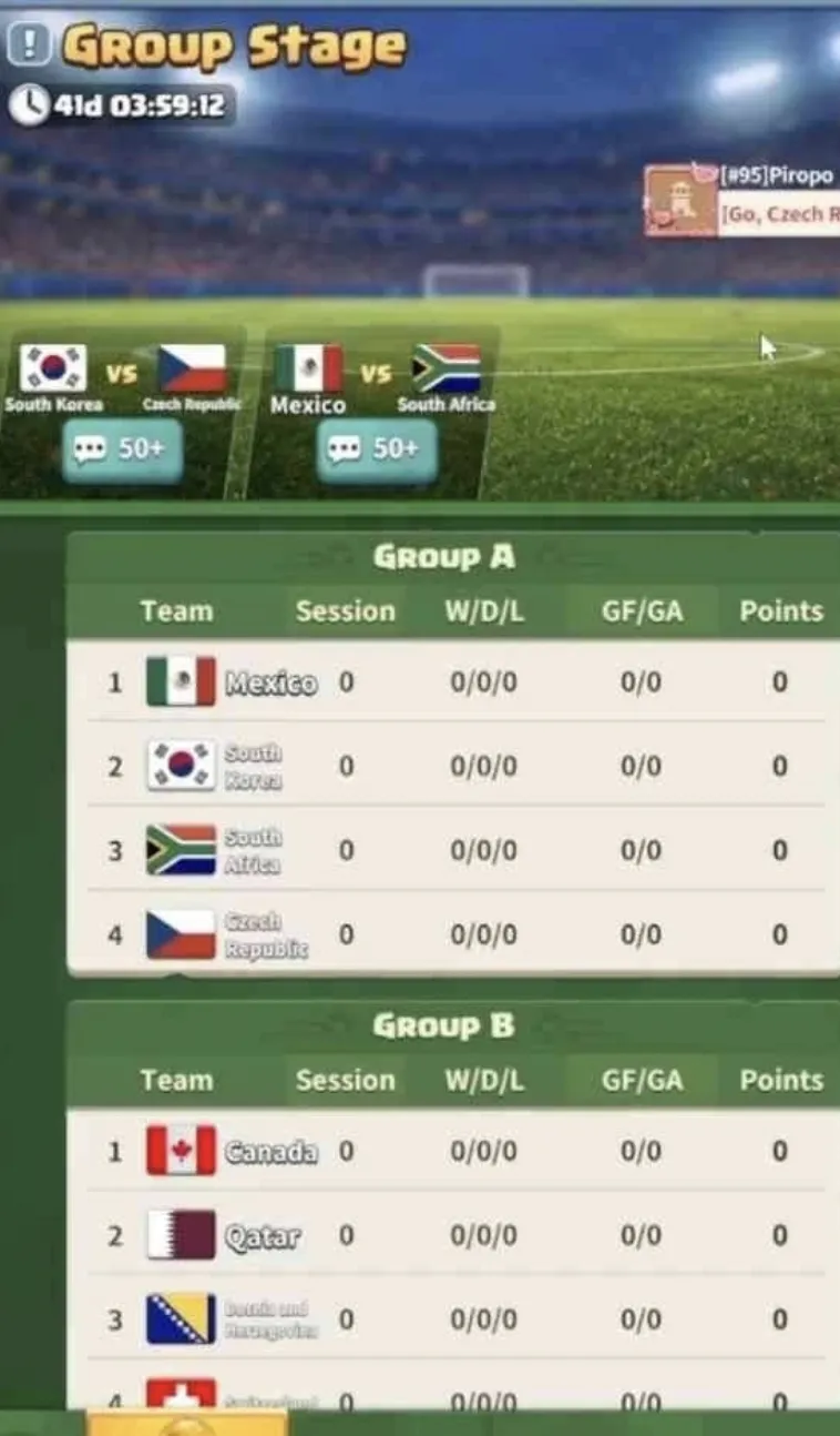 Group Stage Leaderboard | Dark War Survival