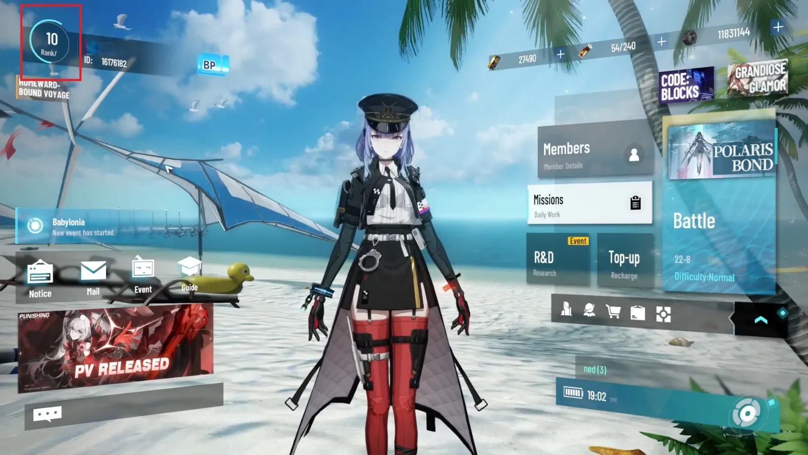 Punishing Gray Raven Codes 