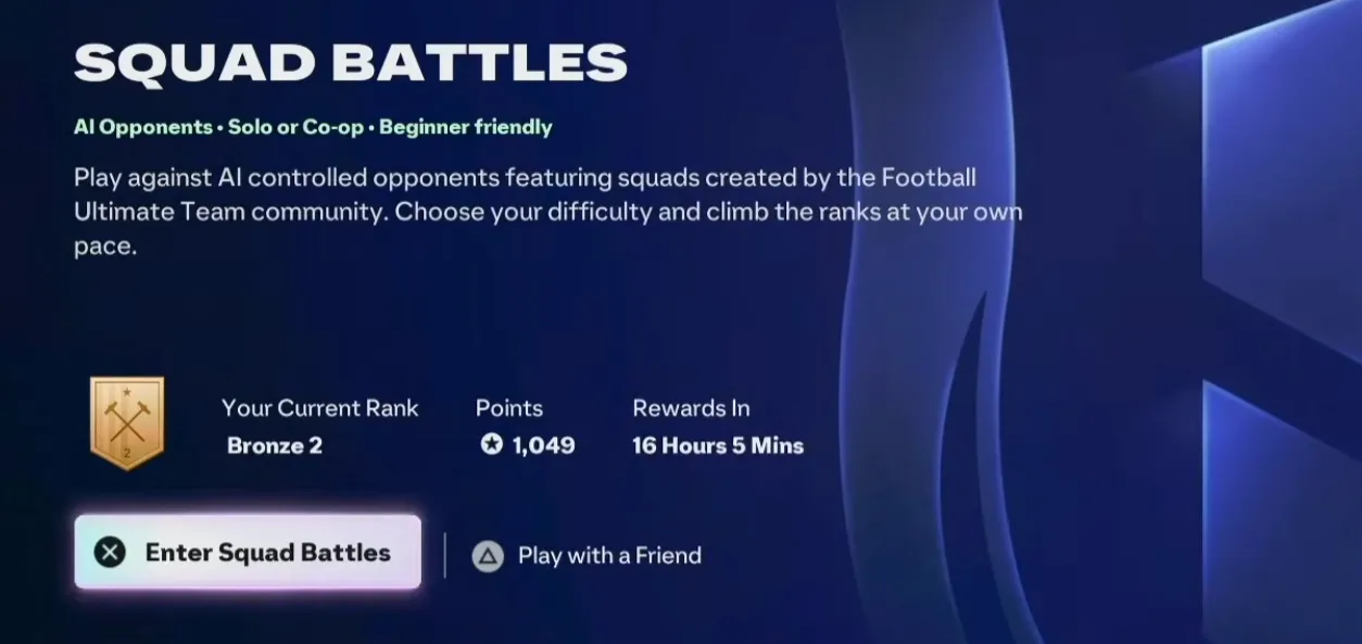 Use Squad Battles for Easy PvE Coins