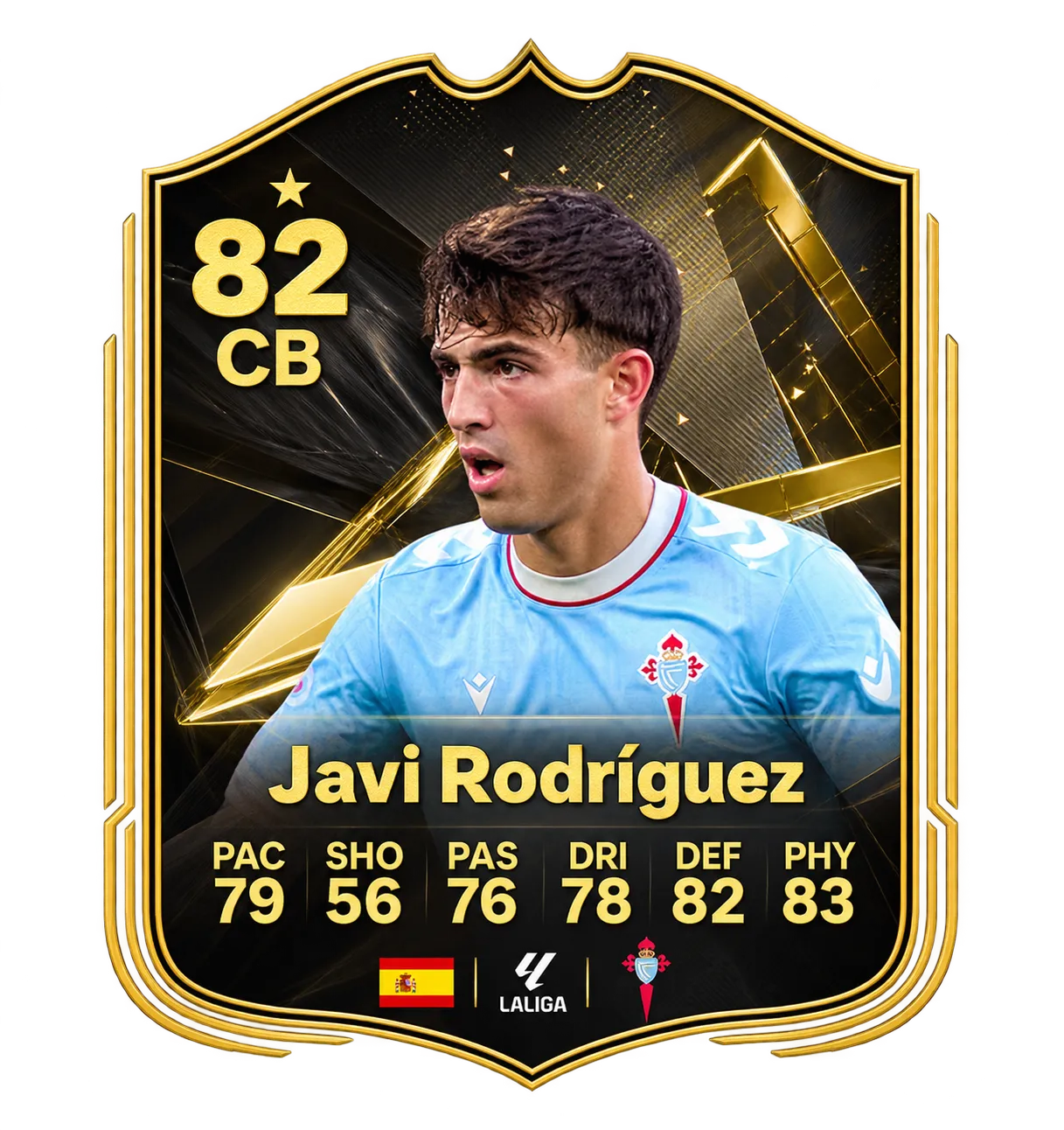 Javi Rodriguez FC 27 TOTW 6 82 CB card