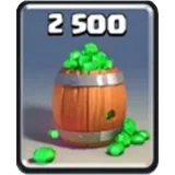 2500 Gems | Clash Royale