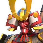 Minamoto no Yoshitsune commander portrait in Rise of Kingdoms