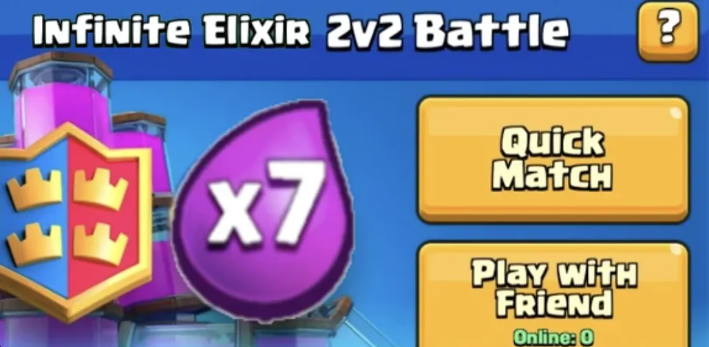 Infinite Elixir Mode | Clash Royale