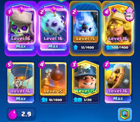 Clash Royale Arena Decks