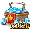 1050+70 Crystals logo