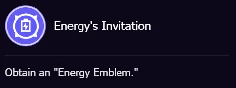 Energy’s Invitation