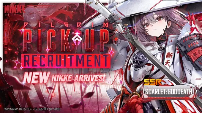 NIKKE Scarlet Goddeath 4th Anniversary character