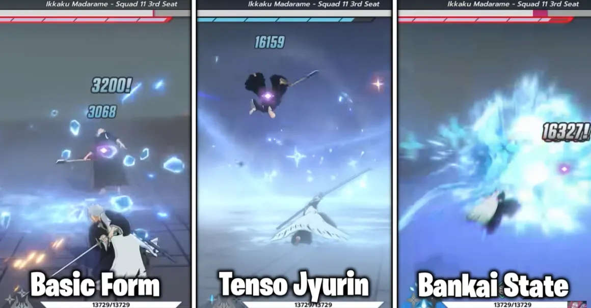 Toshiro Base Form, bankai state