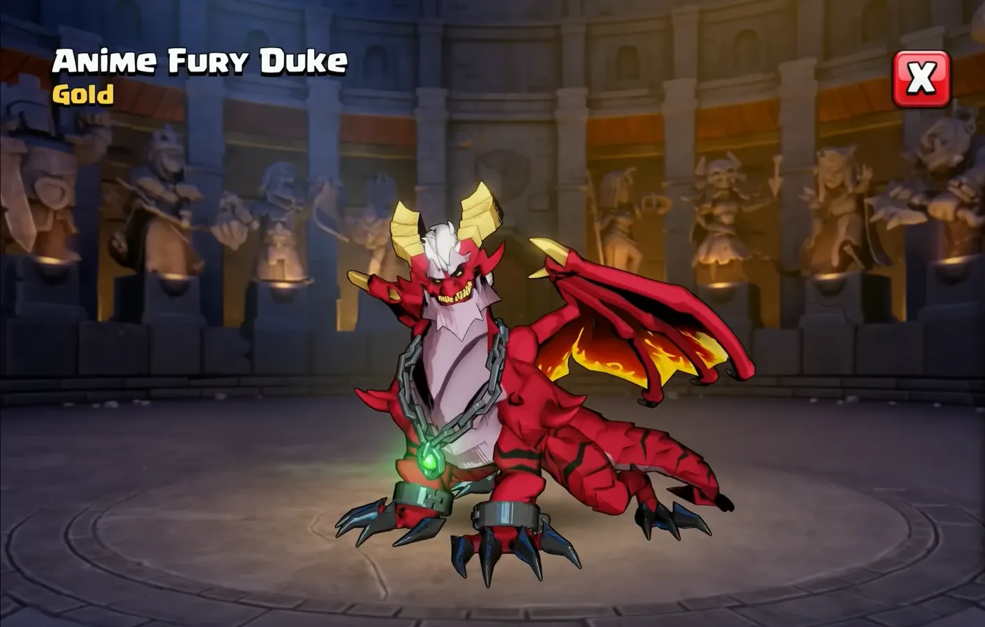 CoC Anime Fury Duke