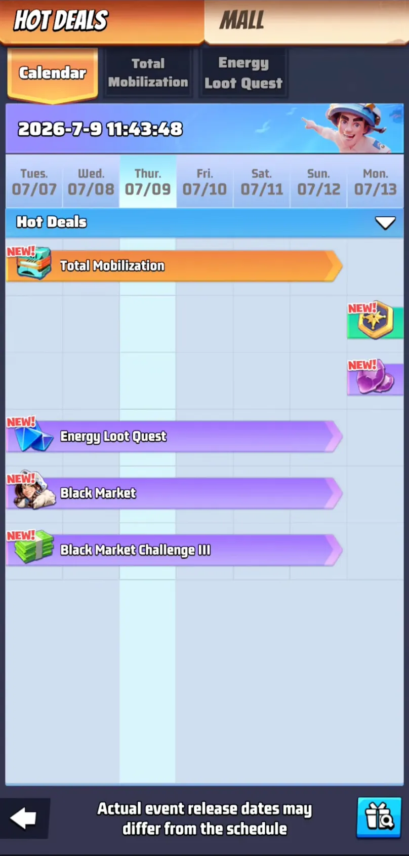 Last War Season 7 Leak