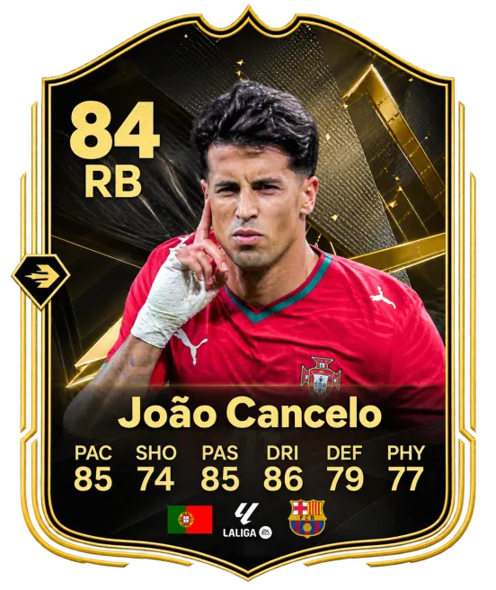TOTW-4-Karte von João Cancelo in EA SPORTS FC 27