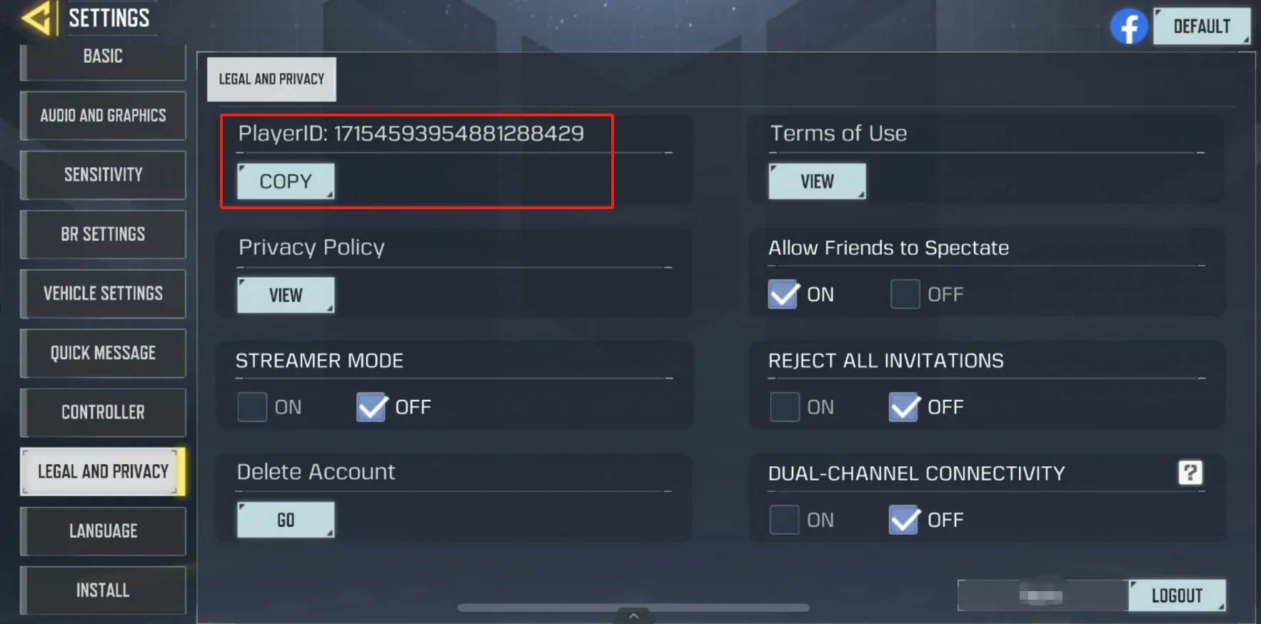 how to find call of duty uid