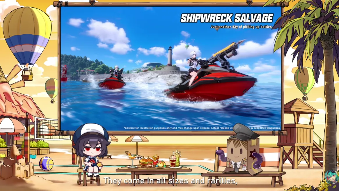 Jet Ski Salvage summer activity in NTE Version 1.3