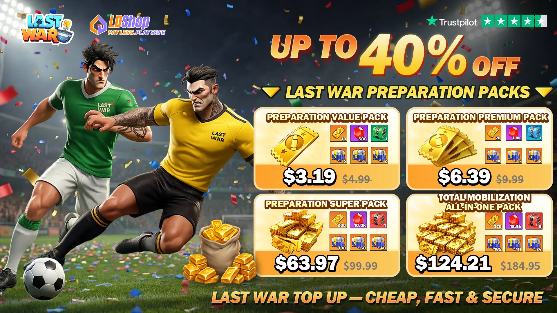 Last War Preparation Packs