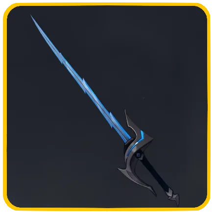 Black Flame Wings Rapier