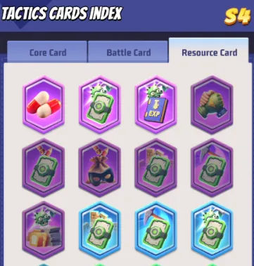 Resource Cards