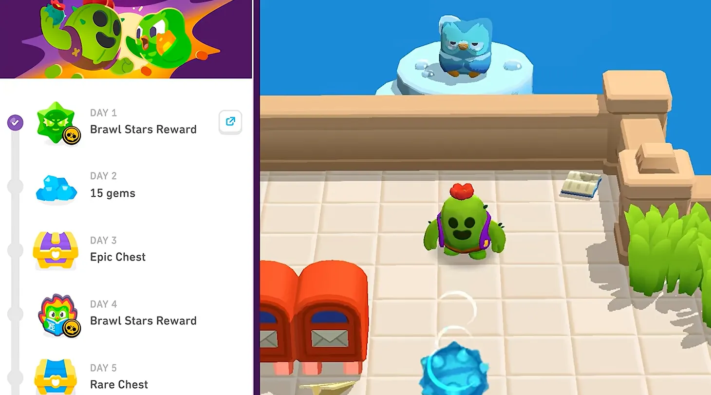 Duolingo app daily Rewards