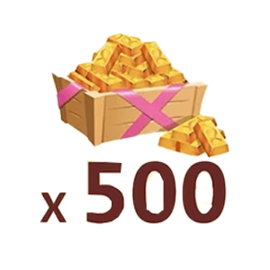 500 Gold Bars logo