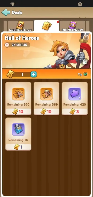 Kingshot Hall of Heroes