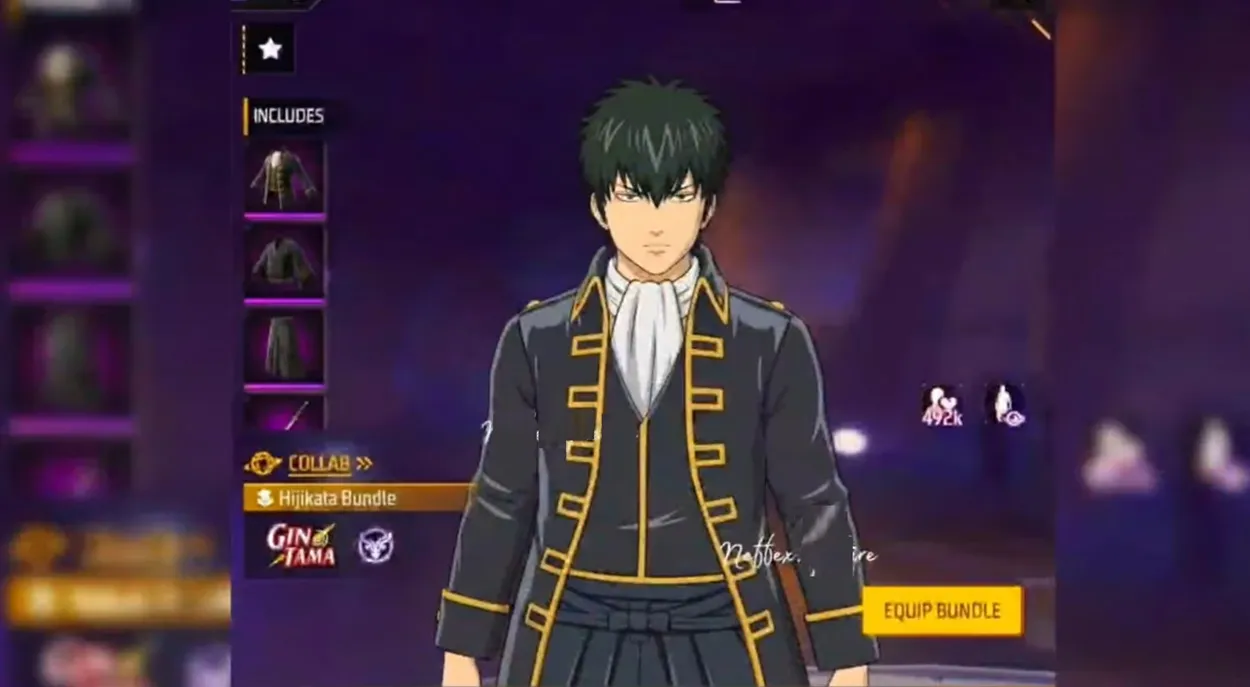 Free Fire x Gintama Collaboration