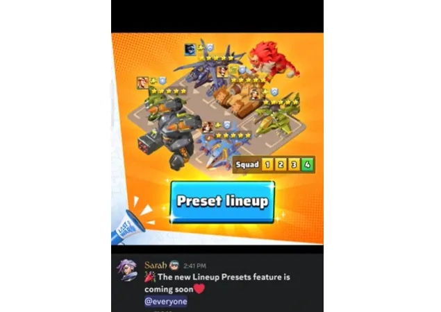 What Are Lineup Presets?