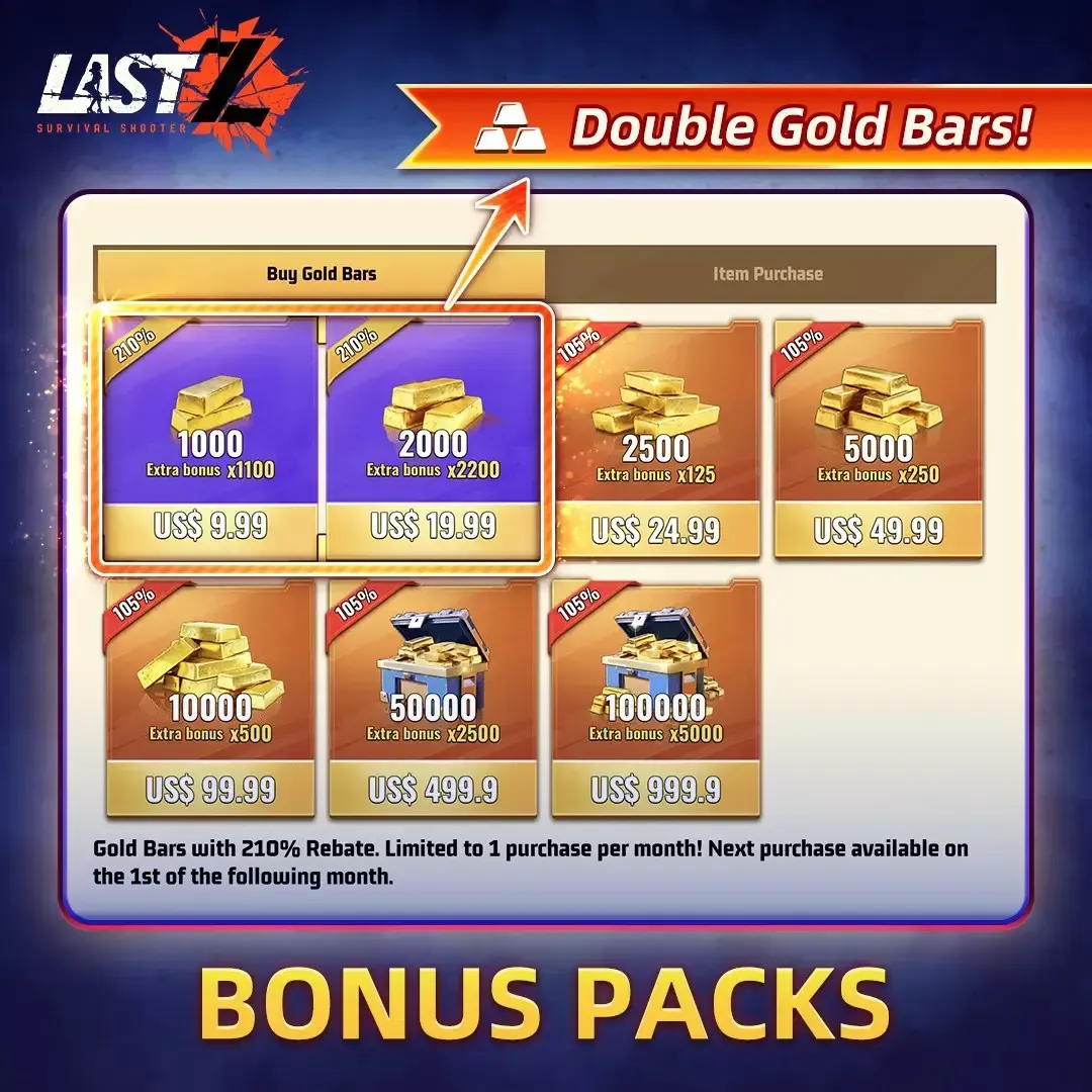 Double Gold Bars