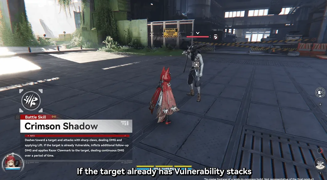 Battle Skill: Crimson Shadow