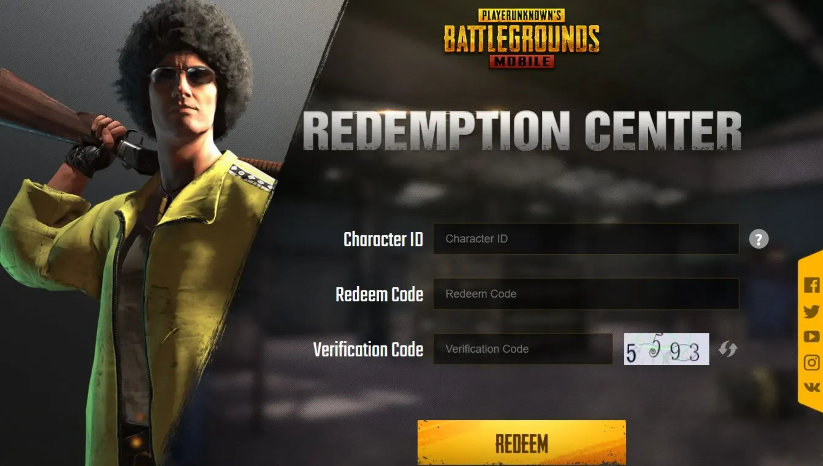 Use Official Redeem Codes
