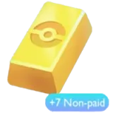 First Anniversary Celebration: Poké Gold (paid)x5+7 | Le JCC Pokémon Pocket