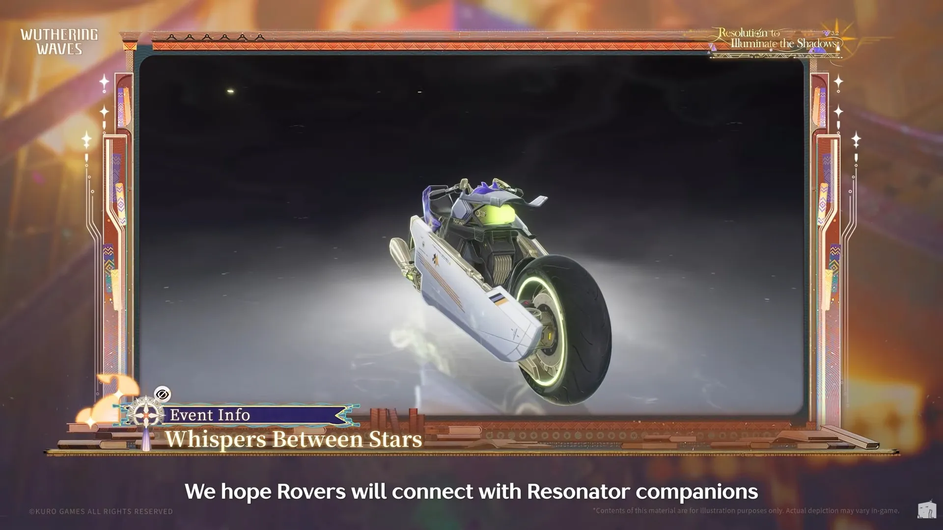 Whispers Between Stars event,