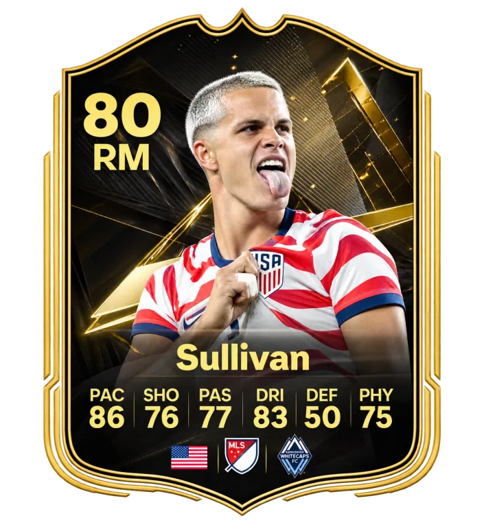 TOTW-4-Karte von Cavan Sullivan in EA SPORTS FC 27