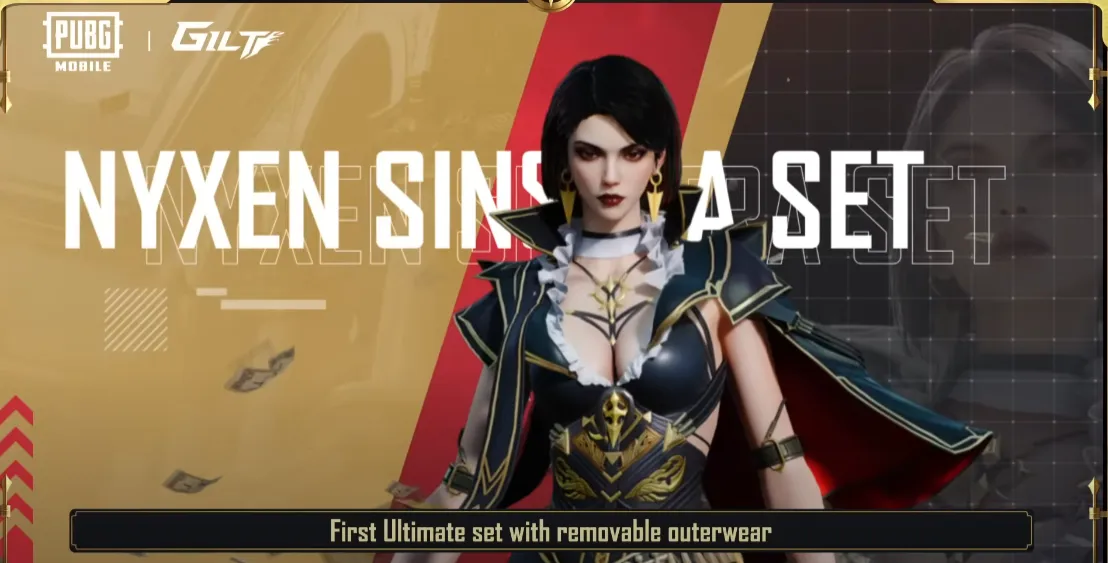 Nyxen Sinistra Gilt Set