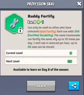 Last War | S6 Professional Skills Upgrade Guide