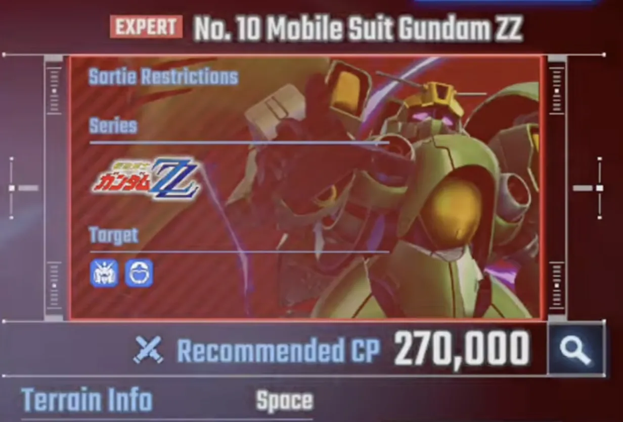 Eternal Road Expert 10: Mobile Suit Gundam ZZ