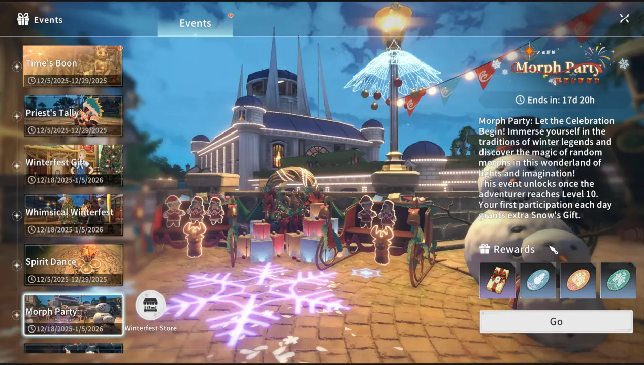 Morph Party: Immersive Socializing, Magical Transformations