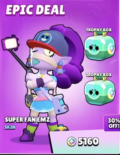 Skin with Trophy boxes