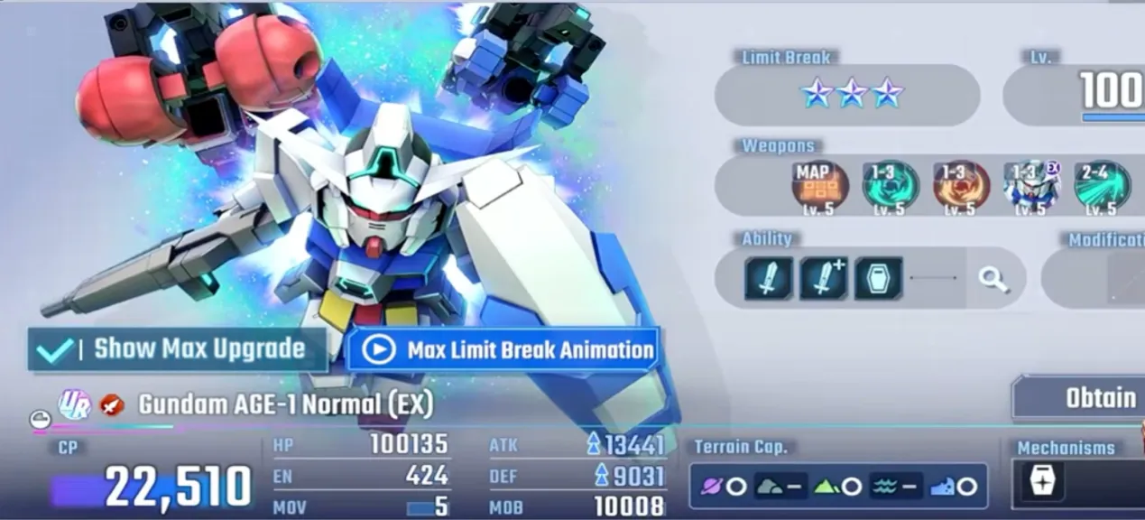 Gundam AGE-1 Normal EX