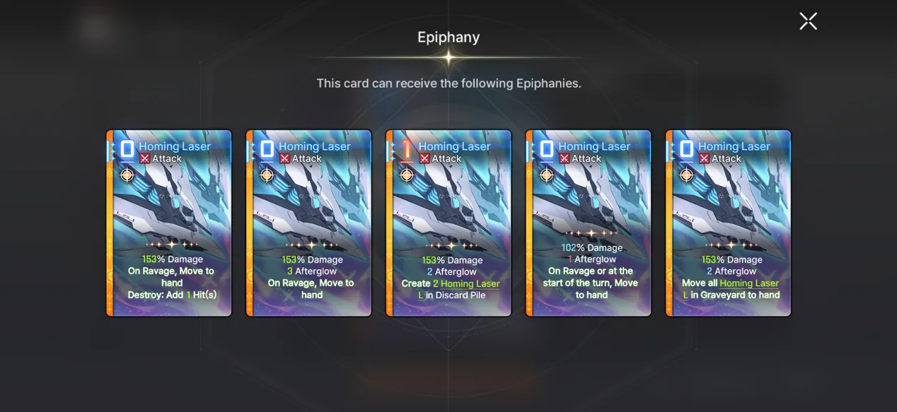 Homing Laser - Epiphany