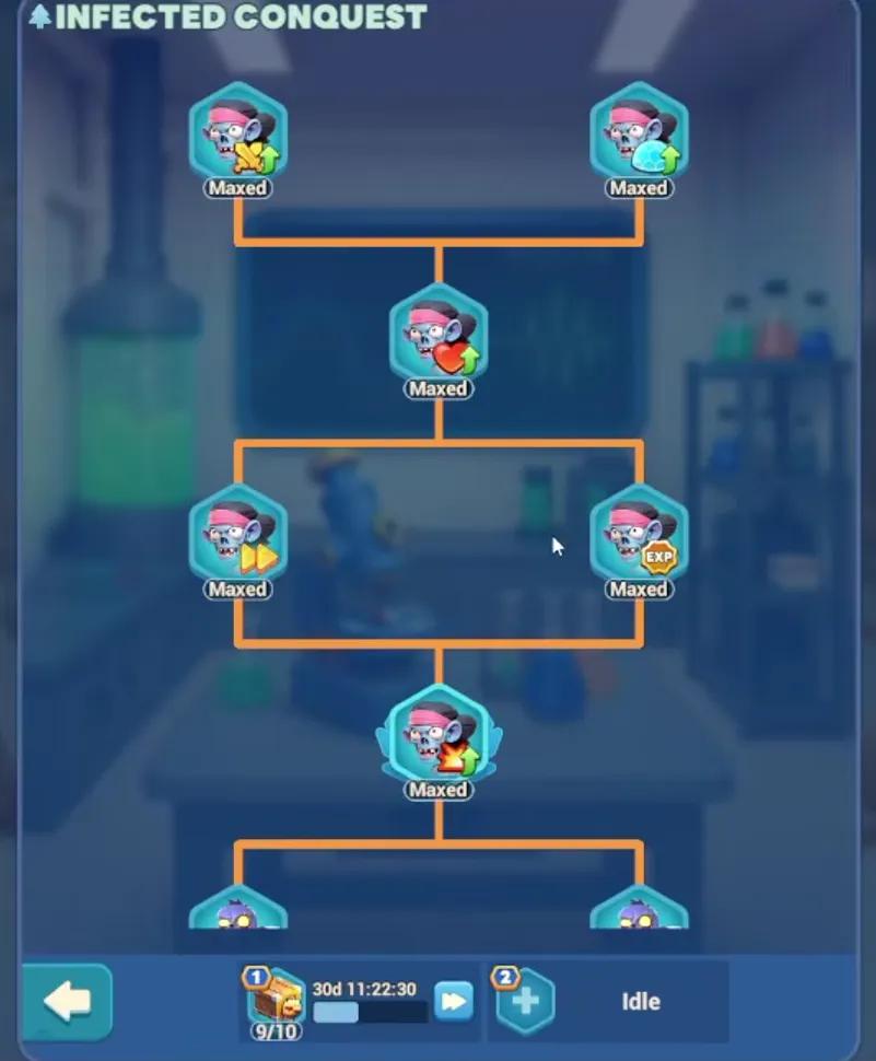 Заражённые зоны