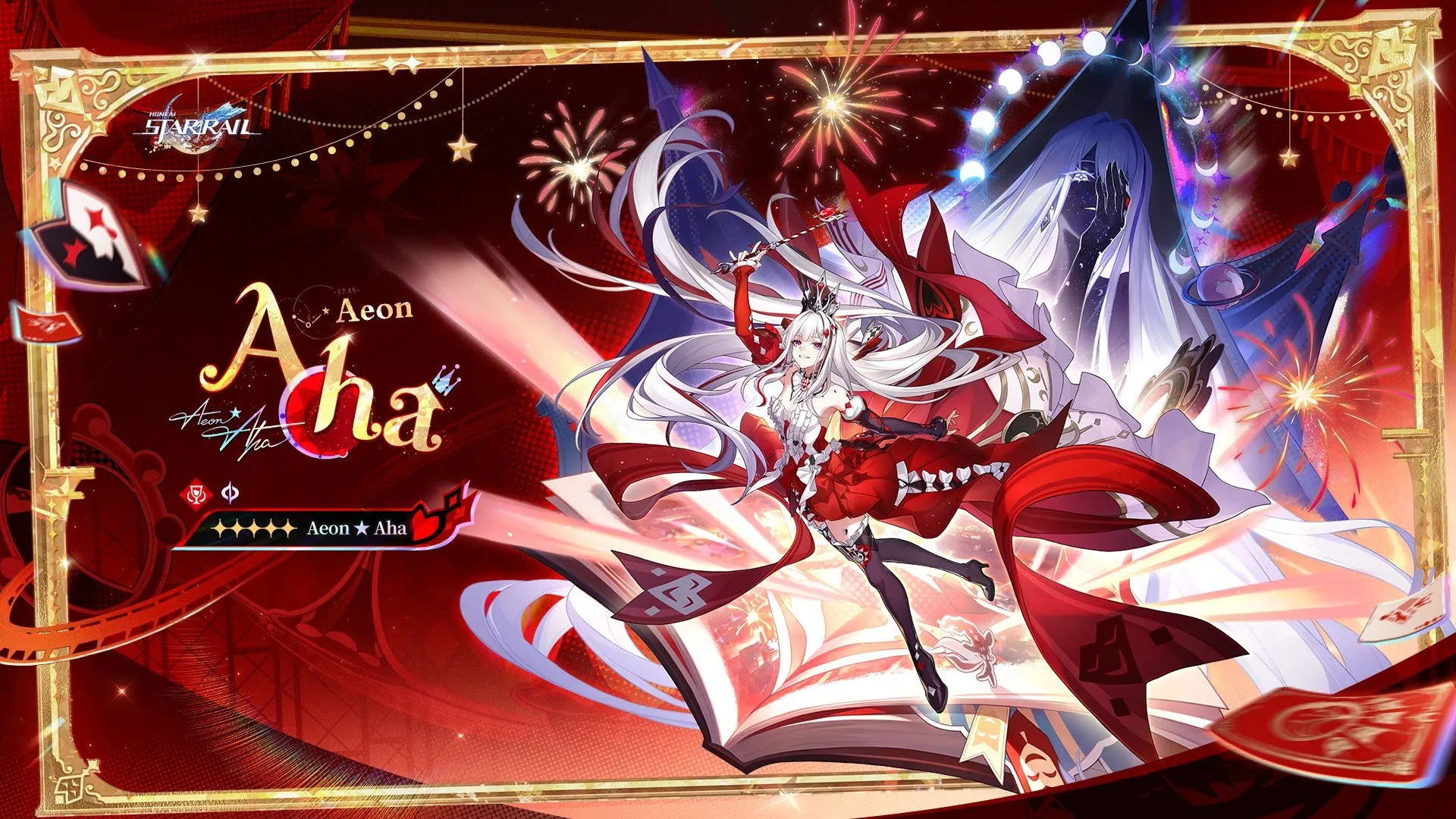 Aeon Aha 5-star Quantum Elation character in Honkai Star Rail