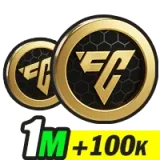 1M+100K Safe Coins PS4/5 | FC 26 Coins
