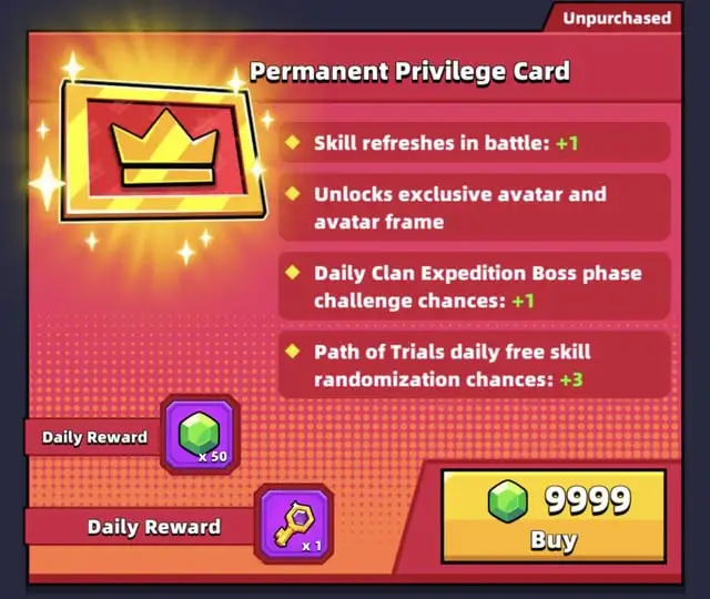 Lifetime Privilege